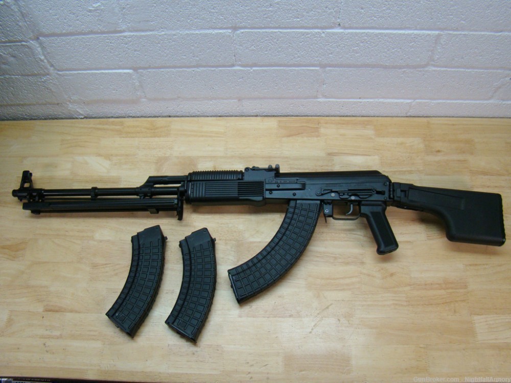 Molot VEPR RPK 23" AK47 rare Russian 7.62x39 AK 47 folding stock bipod 40rd-img-0