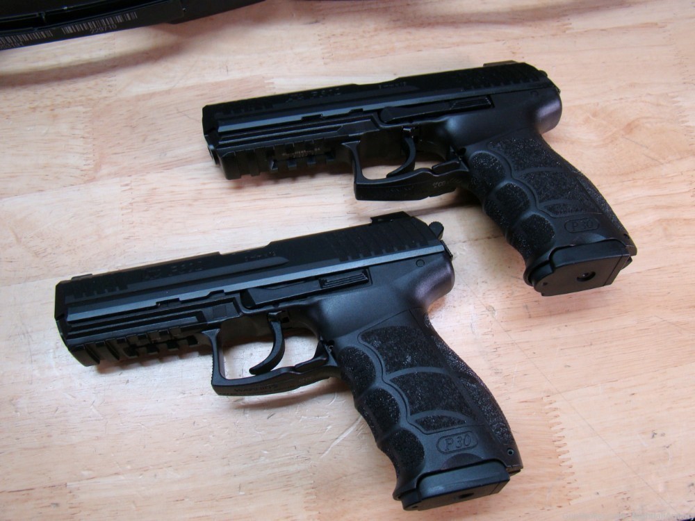 Pair of HK P30L V3 9mm Pistols H&K consec serial # P-30 Longslide Night sts-img-11