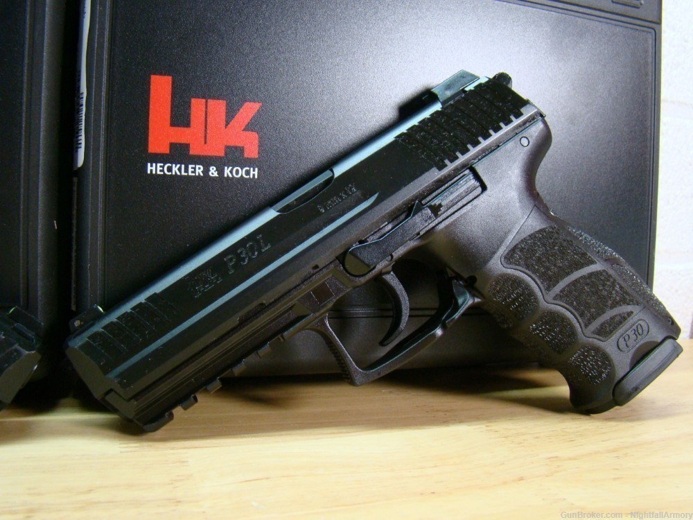 Pair of HK P30L V3 9mm Pistols H&K consec serial # P-30 Longslide Night sts-img-2