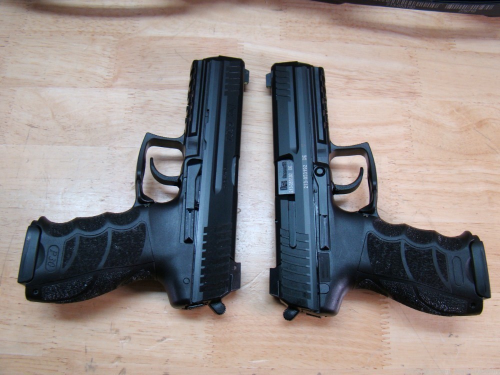 Pair of HK P30L V3 9mm Pistols H&K consec serial # P-30 Longslide Night sts-img-9