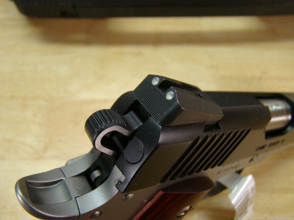 Kimber Camp Guard 10 10mm 1911 pistol w Nighthawk Custom drop-in trigger !-img-13