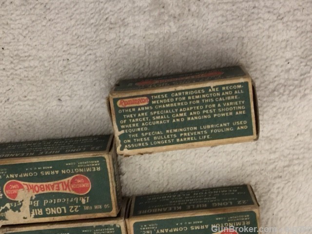 5 Boxes of Remington UMC Kleanbore 22LR Ammo-img-3