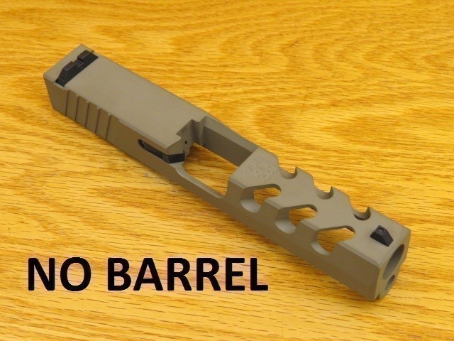 Rock Slide USA 9mm Glock 19 GEN3 RS2 NO BARREL FDE-img-0