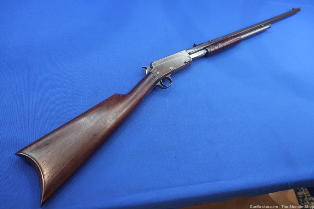 Marlin Model 27-S Rifle 25-20 M 1913 MFG Pump Action 27 S RARE GUN NH CT PA-img-0