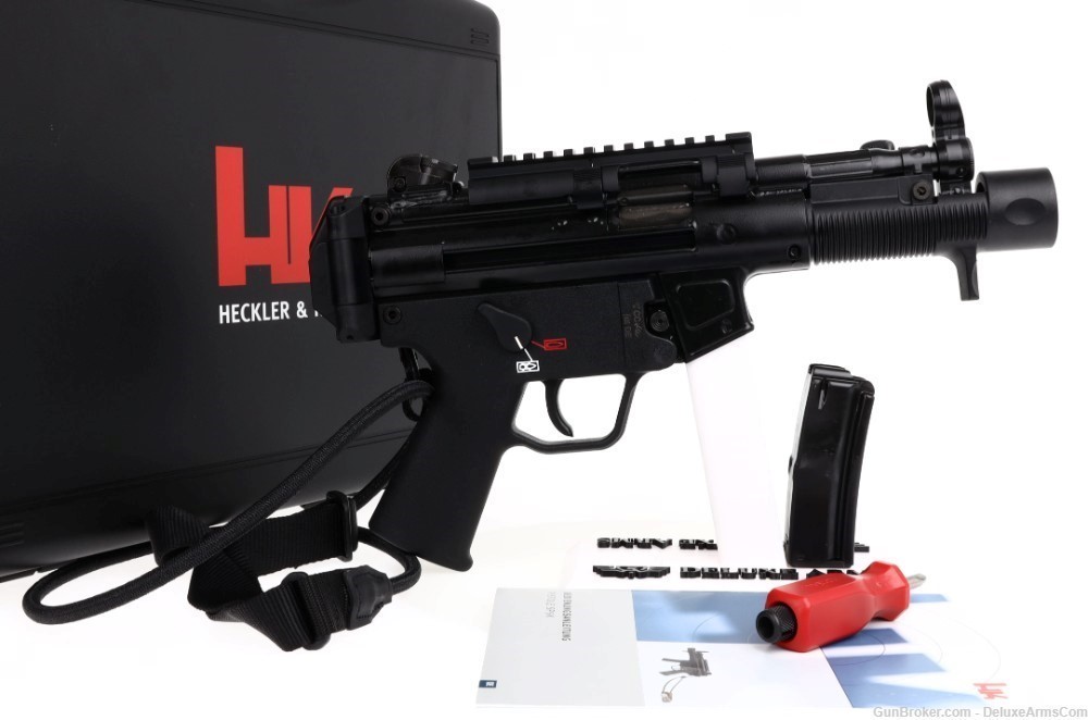 NEW Heckler Koch HK SP5K Pistol Rare Euro Version 9mm Elastic Sling MP5K-img-12