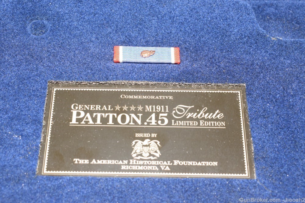 American Historical Foundation Auto Ordnance George Patton 1911 Tribute -img-41