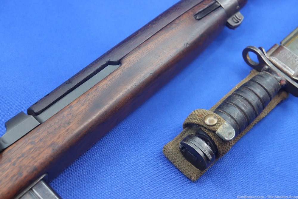 Winchester Model US M1 30 Carbine Rifle 1943 MFG w/ Imperial Bayonet WW2 SA-img-5
