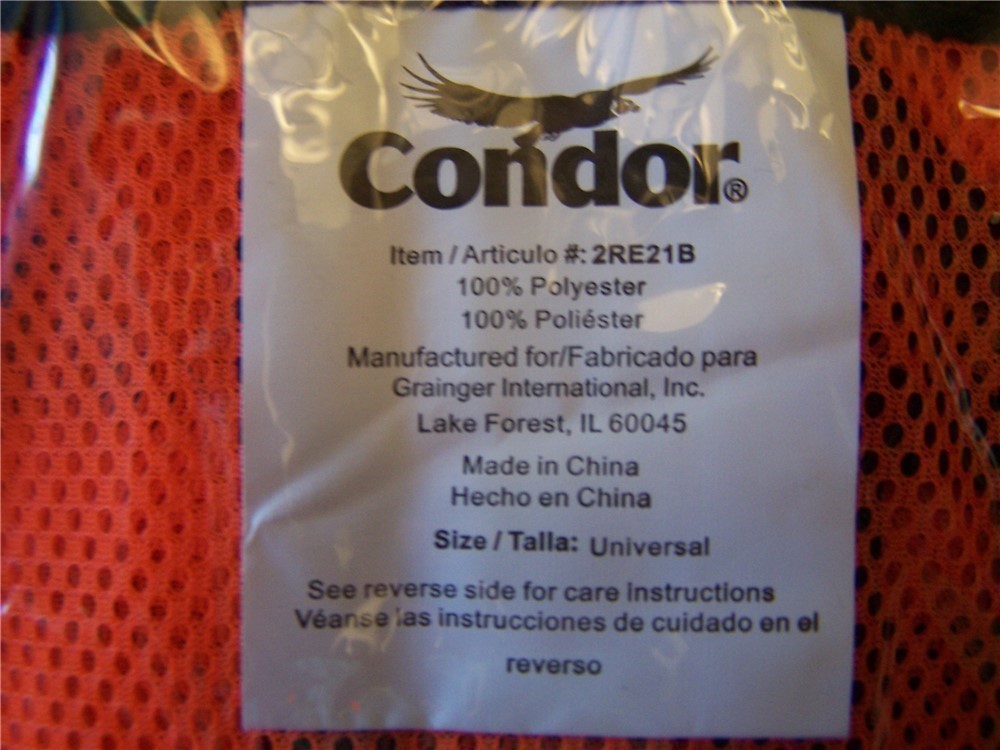Condor Safety/ Hunting Vests (5 ea.)-img-0