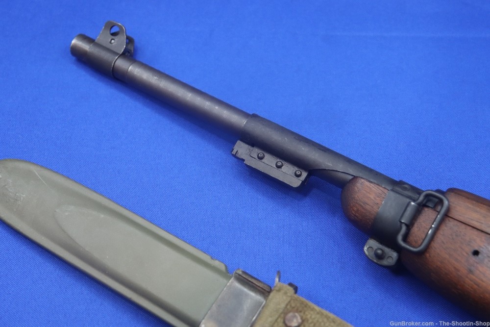 National Postal Meter US M1 30 Carbine Rifle 1944 MFG w/ CASE USM4 Bayonet-img-15