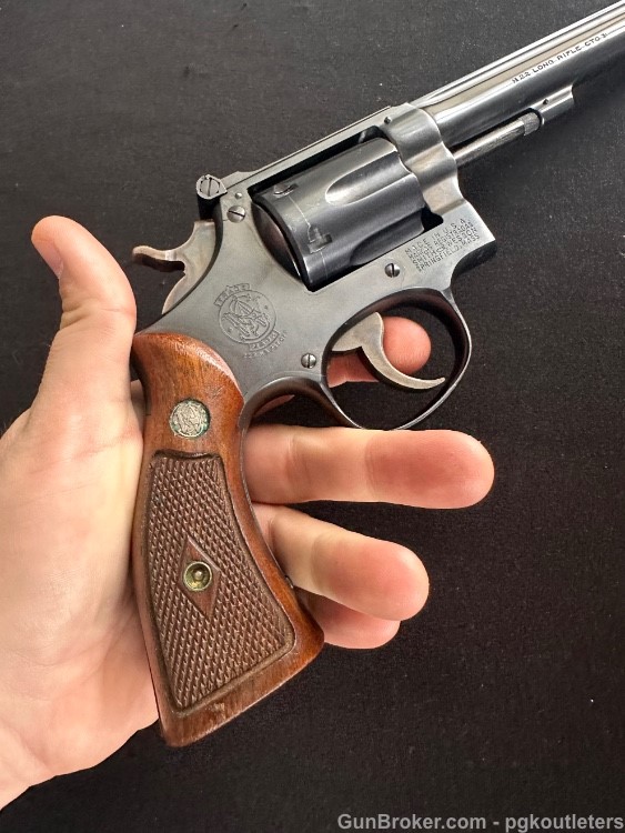 1955 - SMITH & WESSON K22 MASTERPIECE DOUBLE ACTION REVOLVER .22LR-img-7