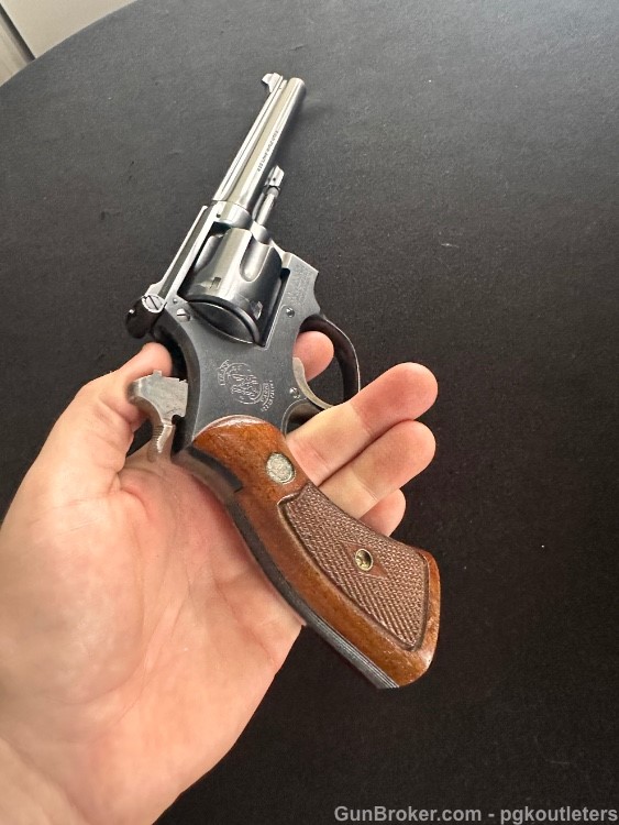 1955 - SMITH & WESSON K22 MASTERPIECE DOUBLE ACTION REVOLVER .22LR-img-16