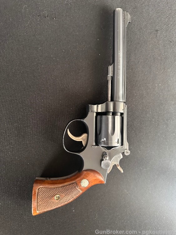 1955 - SMITH & WESSON K22 MASTERPIECE DOUBLE ACTION REVOLVER .22LR-img-0