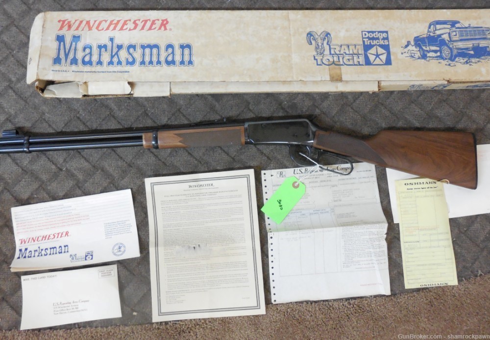 Rare Winchester 1 of 775 Dodge Marksman Chrysler III Model 94 .30-30 Rifle -img-0