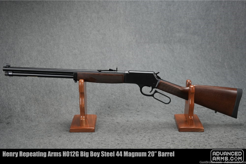 Henry Repeating Arms H012G Big Boy Steel 44 Magnum 20” Barrel-img-1