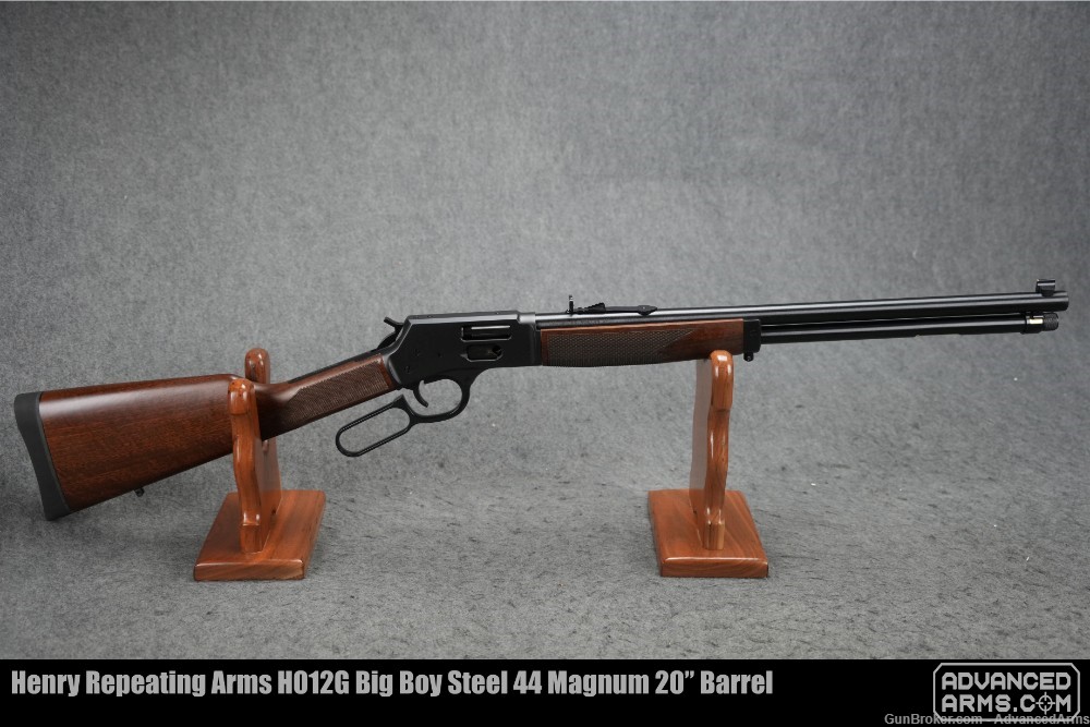 Henry Repeating Arms H012G Big Boy Steel 44 Magnum 20” Barrel-img-0