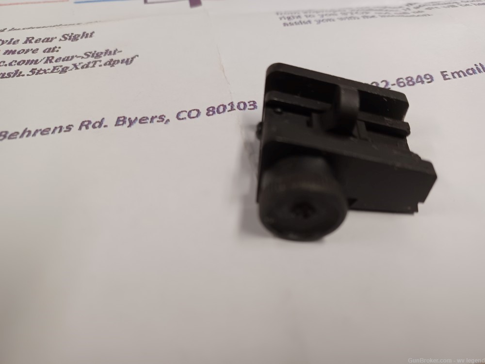 Ruger mini-14 rear sight (new)-img-2