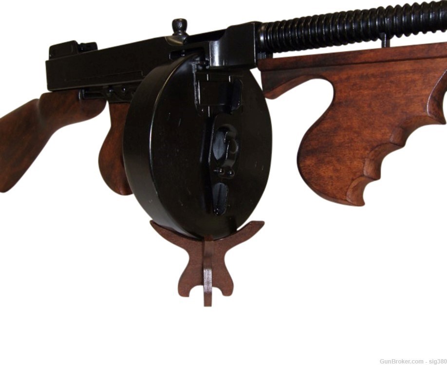 M1928 THOMPSON SUBMACHINE GUN W/ 50 ROUND DRUM-img-3