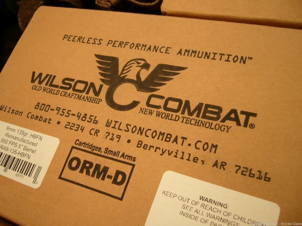 GLOCK G19X Wilson Combat ammo SET 6 SEQUENTIAL SOCOM 19X CASES WILSON AMMO -img-37