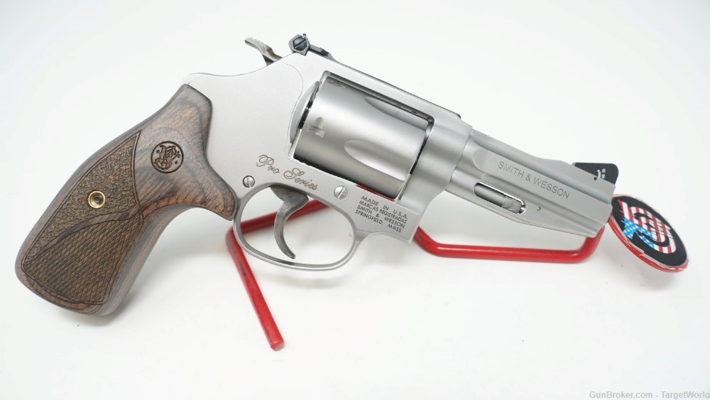 SMITH & WESSON MODEL 60 PRO .357 MAG STAINLESS 5 SHOT (SW178013)-img-1