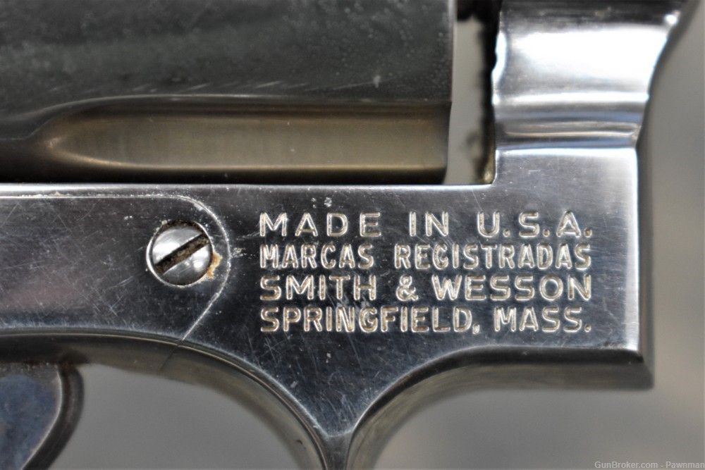 S&W Model 13-2 in 357 Mag 4" Heavy Barrel Nickel!-img-4