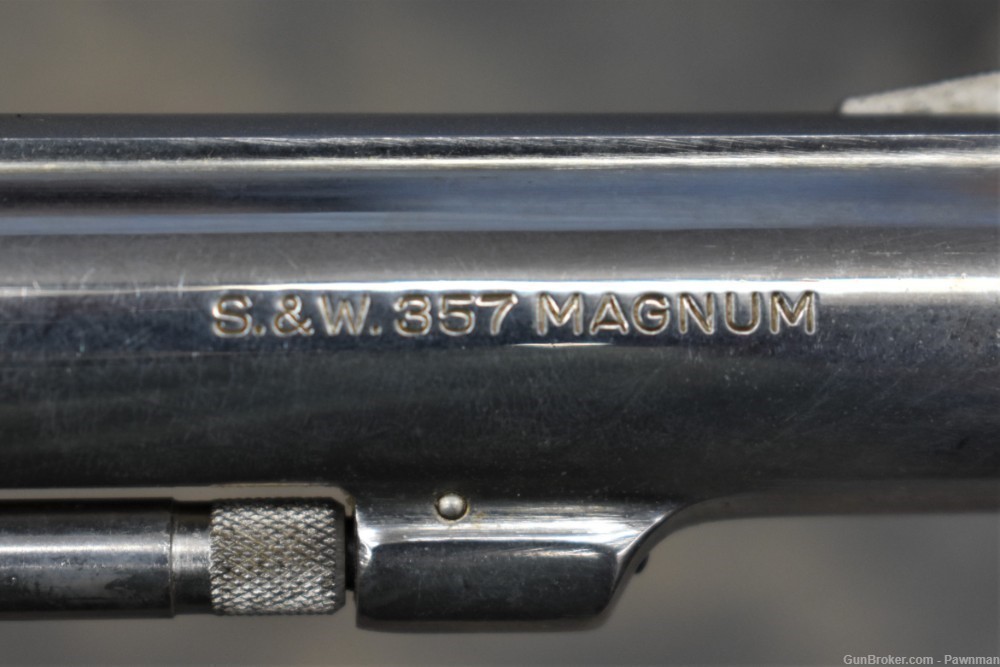 S&W Model 13-2 in 357 Mag 4" Heavy Barrel Nickel!-img-3