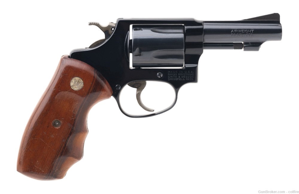 Smith & Wesson Airweight Model 37 Revolver .38 Special (PR65860)-img-1