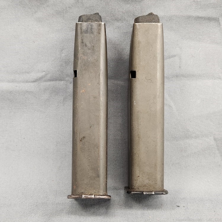 Two Hi Power magazines 13rds each 9mm-img-3