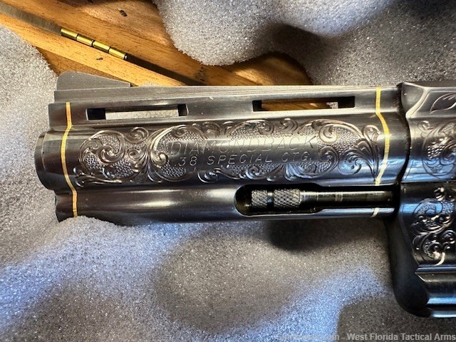 Colt Diamondback 38spc, rare engraving-img-4