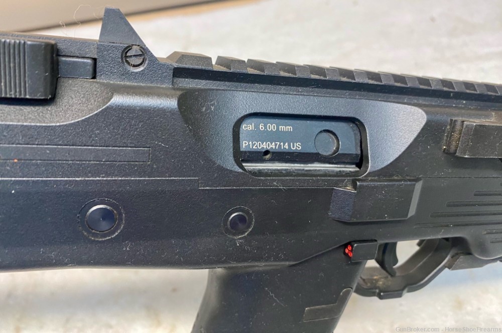 KWA KMP9R Black Airsoft 6mm Cal MP9 Clone w/Angry Gun Silencer-img-1