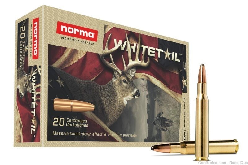 20 Norma 20177392 Whitetail 30-06 150 gr Soft Point-img-0