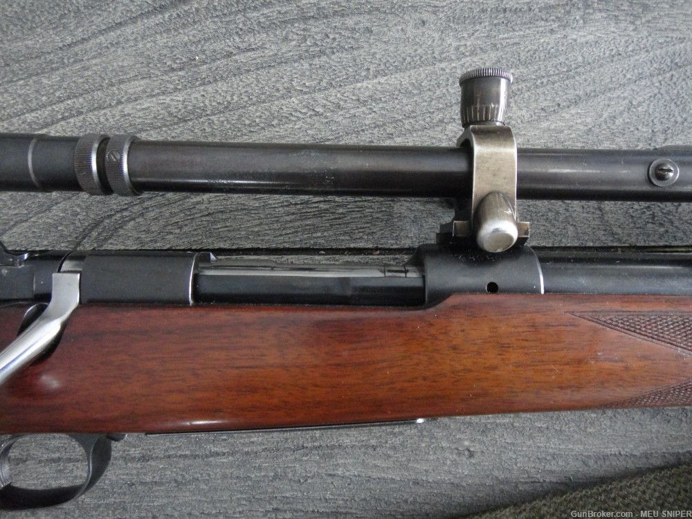 Winchester 70 prewar pre 64 collectible USMC sniper pre war 1941 Unertl -img-6
