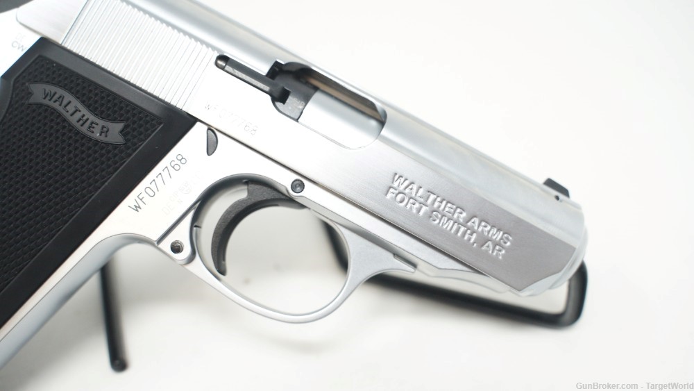 WALTHER PPK/S .22LR PISTOL NICKEL 10 ROUNDS (WAG5030320)-img-5