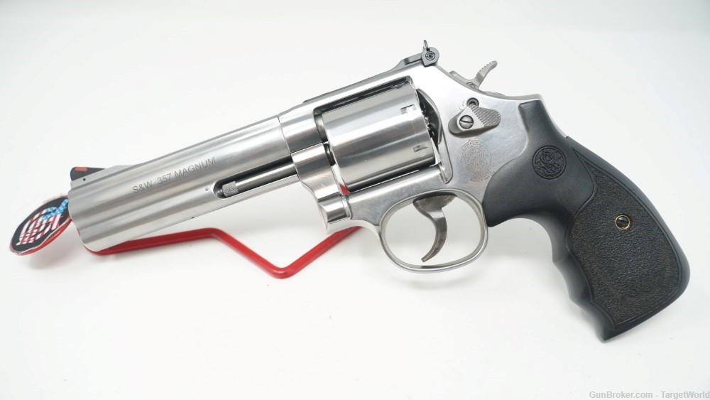 SMITH & WESSON 686 PLUS DELUXE .357 MAG 7 SHOT 5" STAINLESS SW150854-img-0