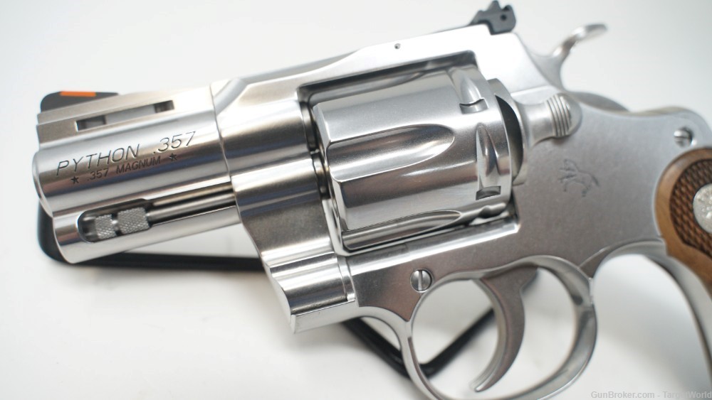 COLT PYTHON .357 MAG REVOLVER 2.5" STAINLESS 6-ROUNDS (COPYTHONSP2WCTS)-img-13