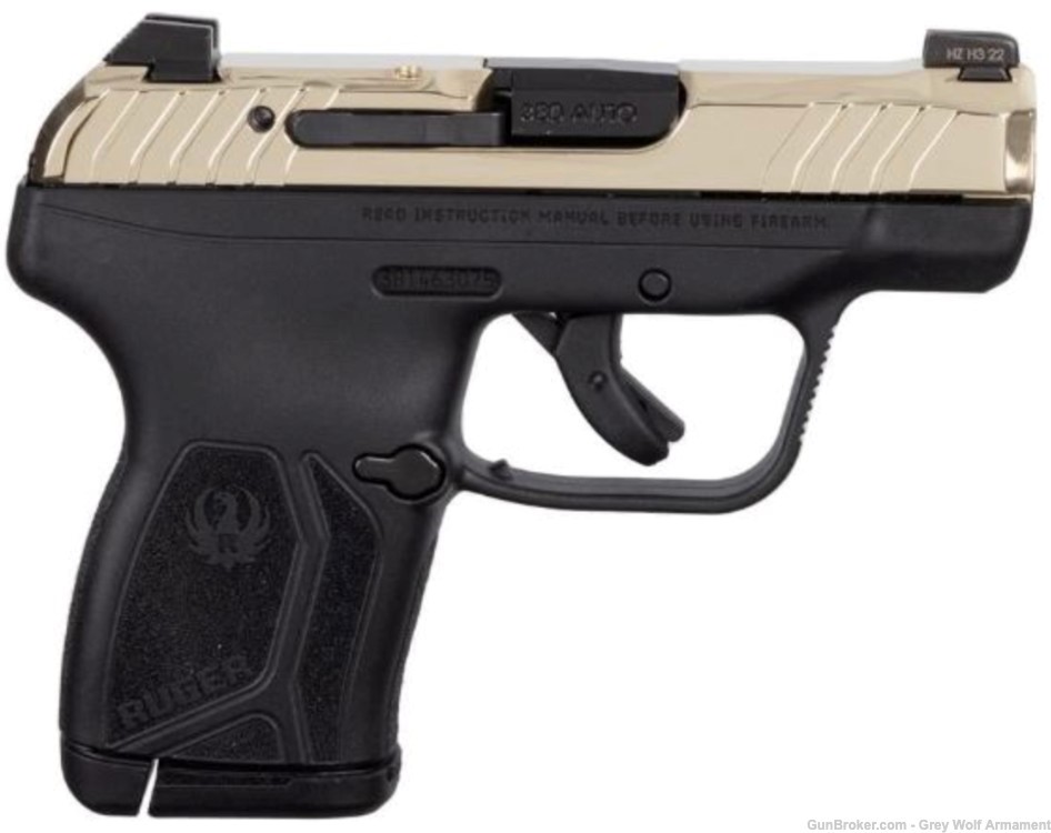 Ruger LCP MAX 380ACP BL/CHAMPGN 10+1-img-0