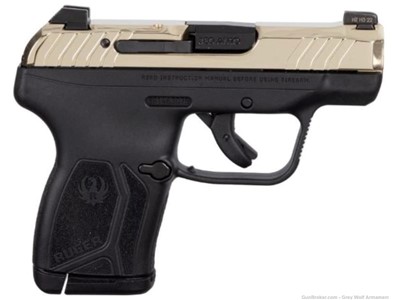 Ruger LCP MAX 380ACP BL/CHAMPGN 10+1