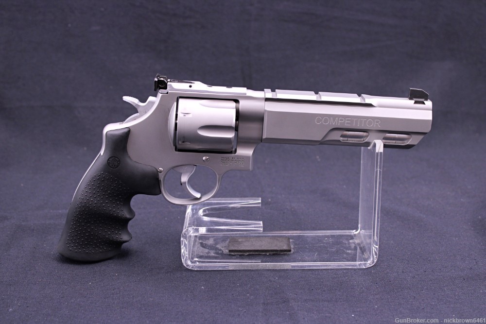 S&W MODEL 629 COMPETITOR PC .44 MAGNUM 6” BARREL 6 SHOT WEIGHTED BARREL NEW-img-7