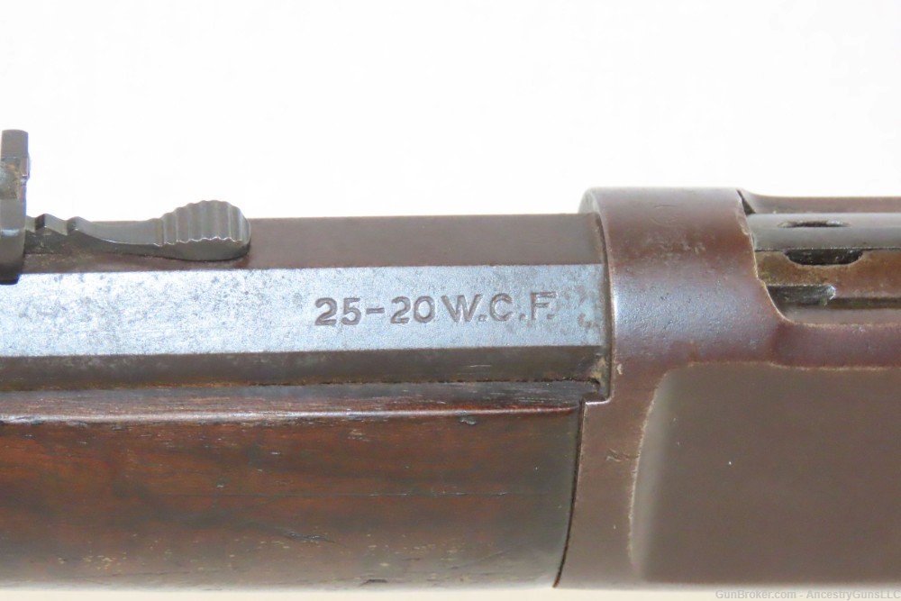 1902 WINCHESTER 1892 Rifle 25-20 WCF Octagonal JMB New Haven CT Varmint C&R-img-6