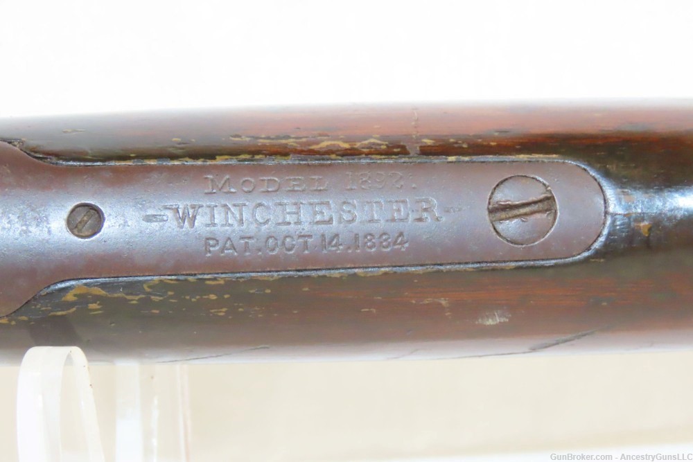 1902 WINCHESTER 1892 Rifle 25-20 WCF Octagonal JMB New Haven CT Varmint C&R-img-10