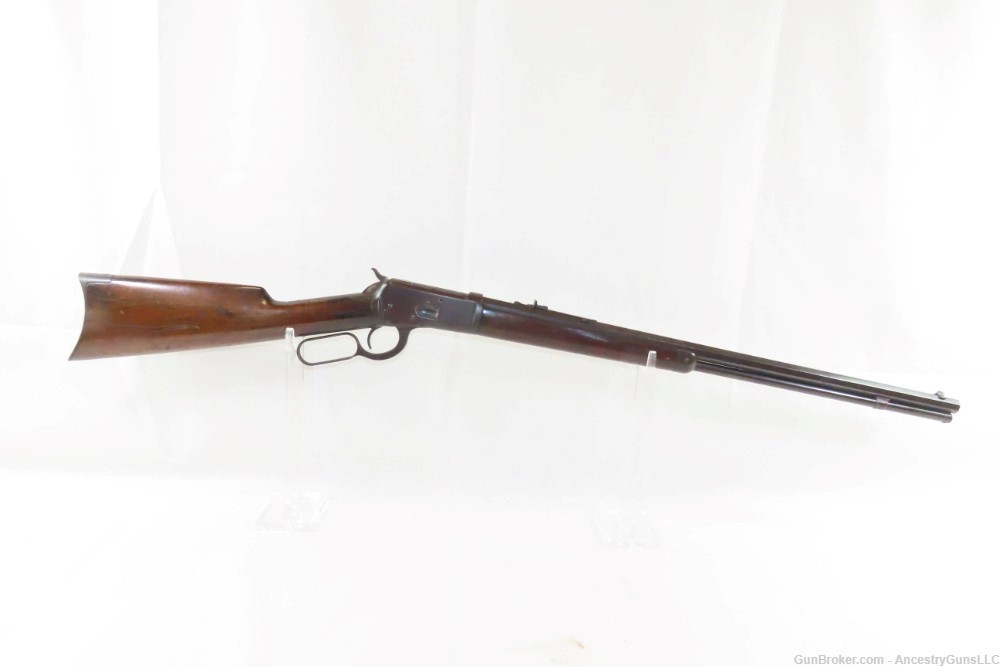 1902 WINCHESTER 1892 Rifle 25-20 WCF Octagonal JMB New Haven CT Varmint C&R-img-14