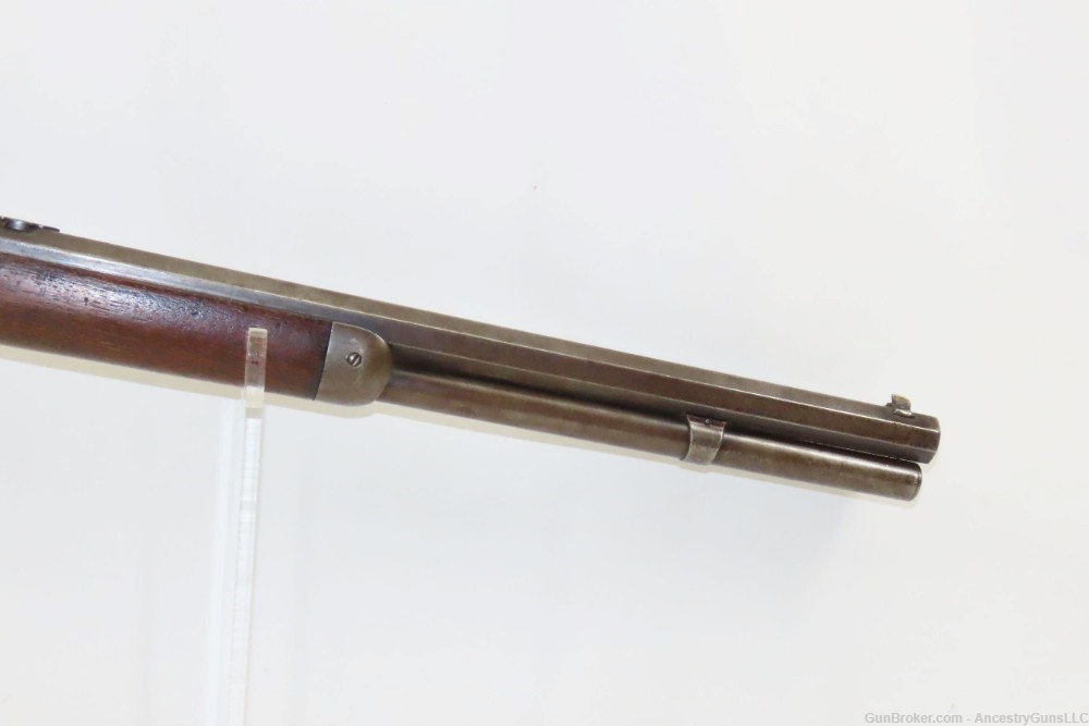 c1887 mfr Antique WINCHESTER Model 1873 .38-40 WCF Lever Action SHORT RIFLE-img-18