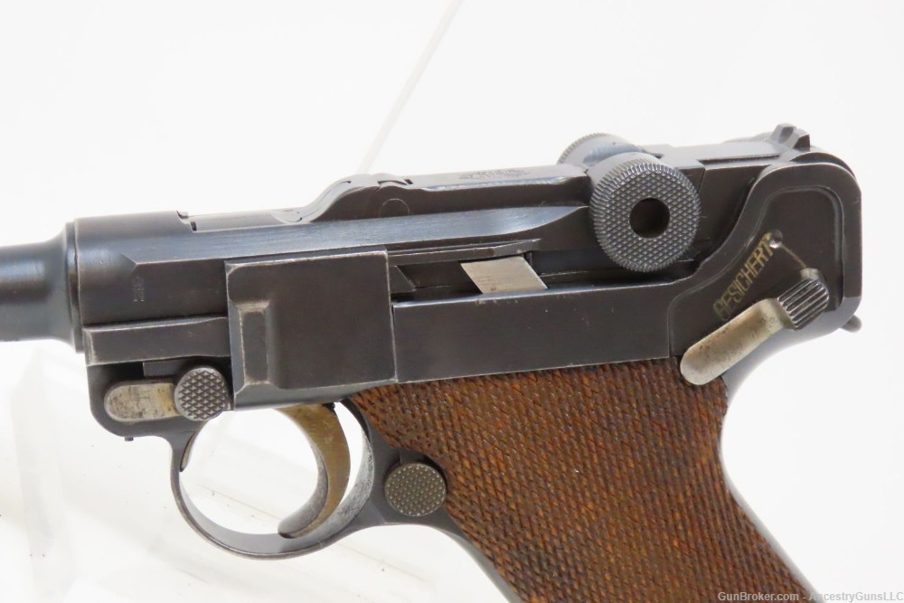 GERMAN Weimar Era DWM “Commercial” LUGER Pistol C&R .30 Caliber/7.65x21mm  -img-3