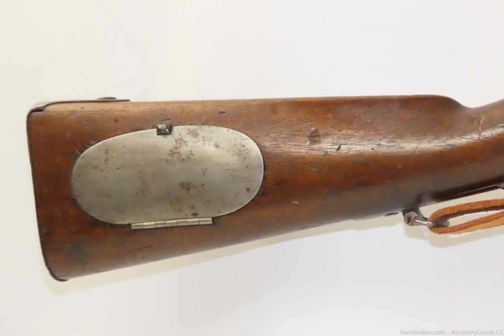 RARE Antique HENRY DERINGER M1814 Percussion Conversion U.S. CONTRACT RIFLE-img-2