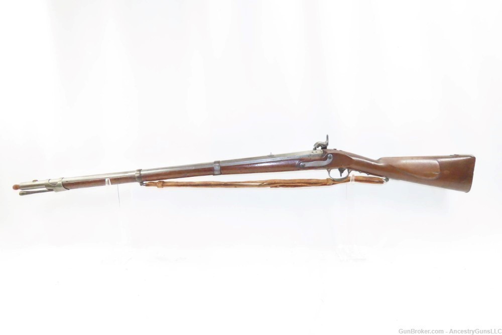 RARE Antique HENRY DERINGER M1814 Percussion Conversion U.S. CONTRACT RIFLE-img-15