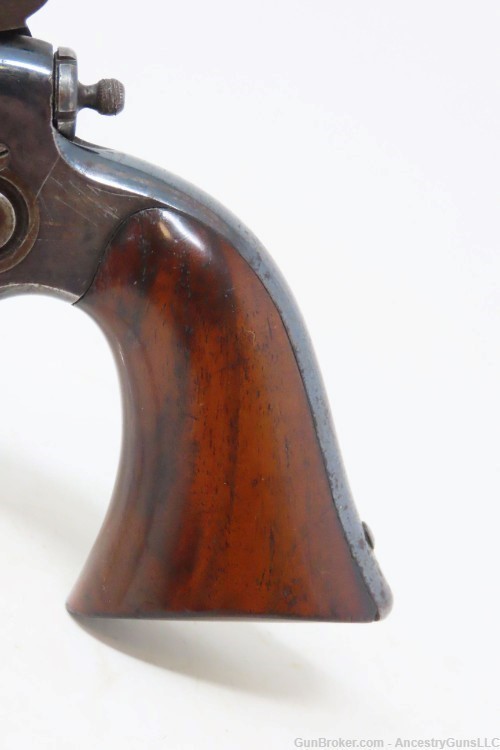 CASED Antique CIVIL WAR COLT Model 1855 “ROOT” Side-Hammer POCKET Revolver -img-5