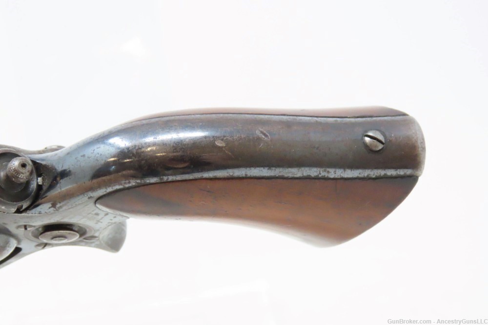 CASED Antique CIVIL WAR COLT Model 1855 “ROOT” Side-Hammer POCKET Revolver -img-8