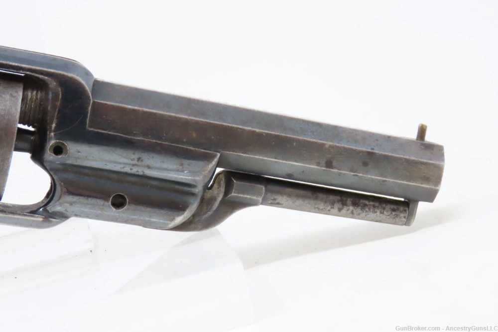 CASED Antique CIVIL WAR COLT Model 1855 “ROOT” Side-Hammer POCKET Revolver -img-21