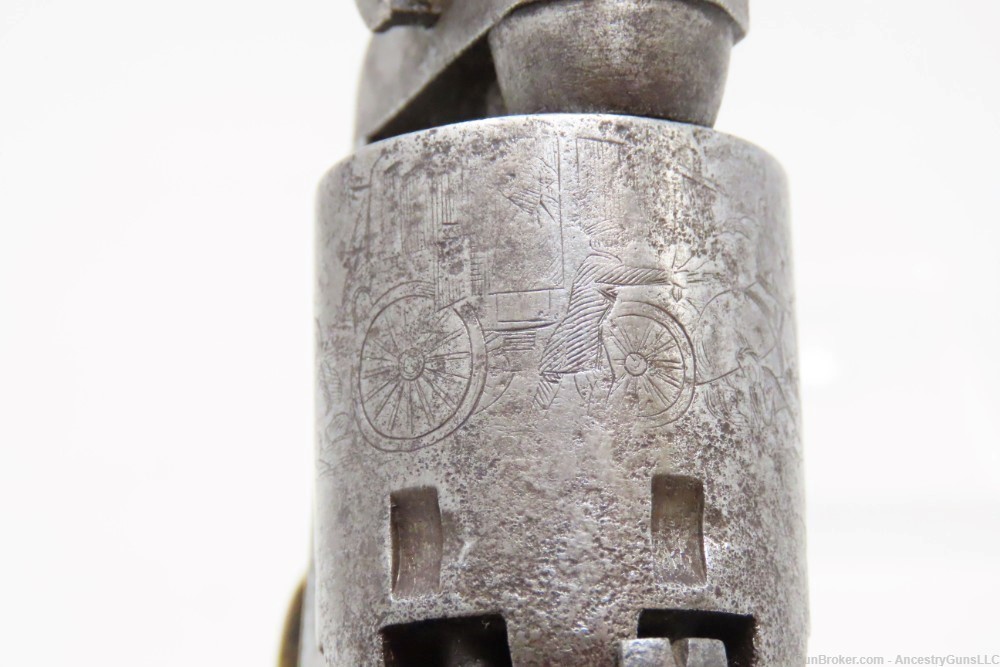 “GCH” Antique COLT Model 1849 .31 Caliber PERCUSSION Revolver CIVIL WAR era-img-10