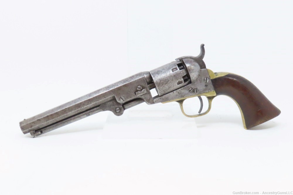 “GCH” Antique COLT Model 1849 .31 Caliber PERCUSSION Revolver CIVIL WAR era-img-1