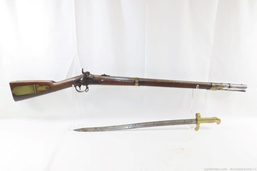 COLT ALTERATION Antique US ROBBINS & LAWRENCE Model 1841 MISSISSIPPI Rifle -img-1